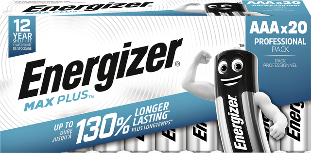 BATTERIJ ENERGIZER MAX PLUS AAA