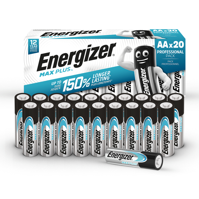 BATTERIJ ENERGIZER MAX PLUS AA ALKALINE