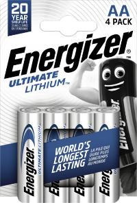 BATTERIJ ENERGIZER ULTIMATE LITHIUM AA