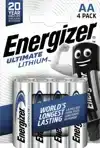 BATTERIJ ENERGIZER ULTIMATE LITHIUM AA