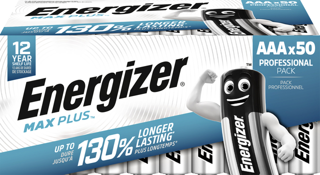 BATTERIJ ENERGIZER MAX PLUS AAA