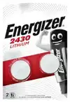 BATTERIJ ENERGIZER CR2430 LITHIUM 2ST