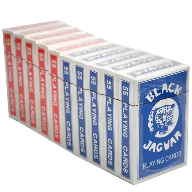 SPEELKAARTEN ROOD EN BLAUW SEAL Ã  10