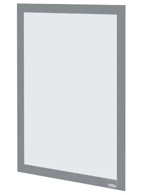 INFOKADER NOBO ZELFKLEVEND A4 ZILVER 2