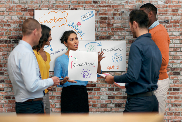 WHITEBOARD NOBO FRAMELOOS MODULAIR