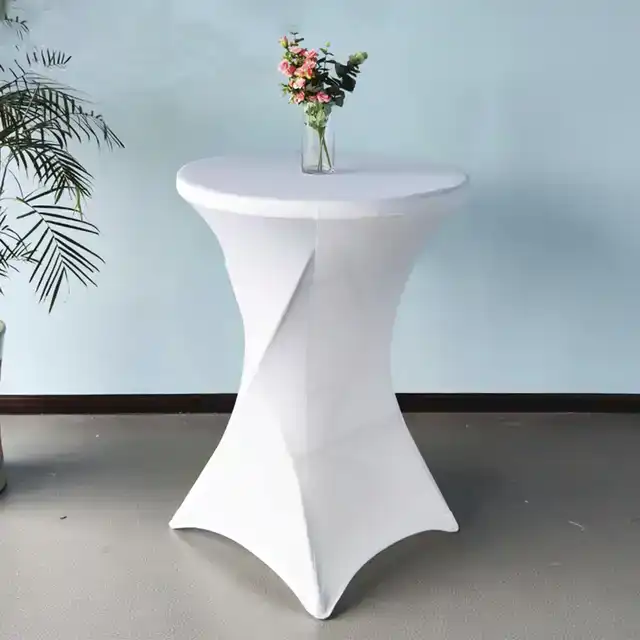 TAFELROK BRASQ VOOR STATAFEL 80CM WIT