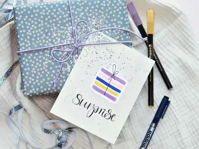BRUSHPEN EDDING 1340 4ST GLITTER