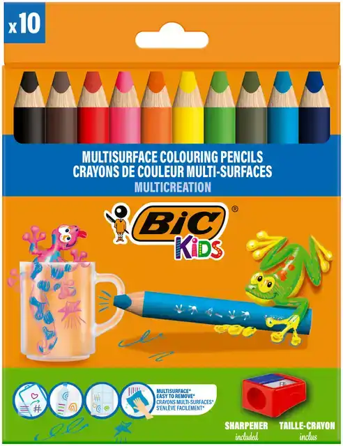 KLEURPOTLOOD BICKIDS MULTI SURFACE 10ST