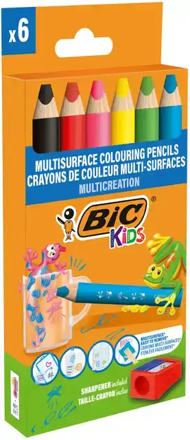 KLEURPOTLOOD BICKIDS MULTI SURFACE 6ST