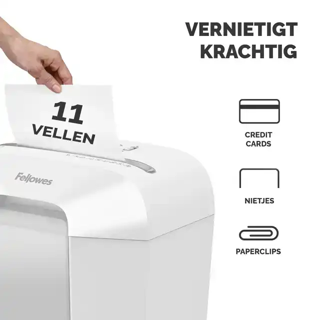 PAPIERVERNIETIGER FELLOWES LX70 4X40MM
