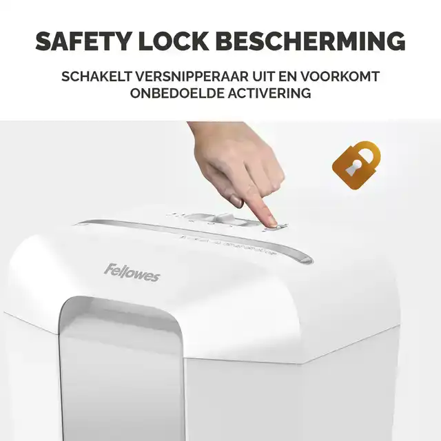 PAPIERVERNIETIGER FELLOWES LX70 4X40MM