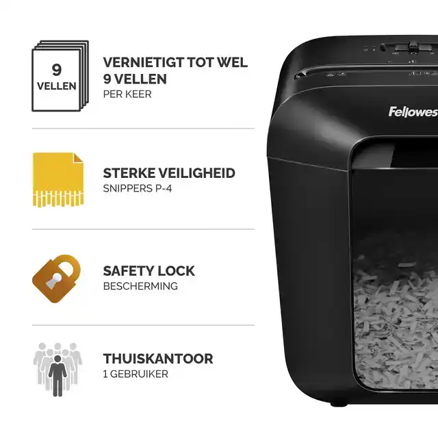 PAPIERVERNIETIGER FELLOWES LX50 4X37MM