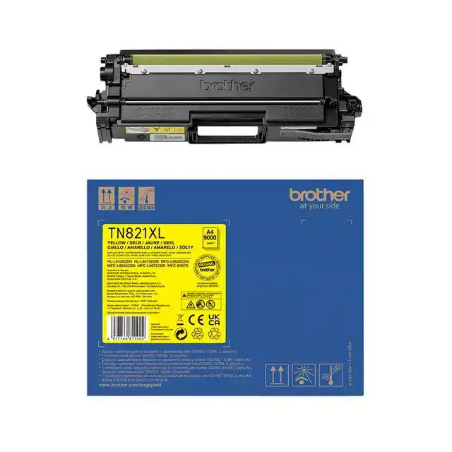 TONER BROTHER TN-821XLY GEEL
