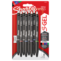 GELSCHRIJVER SHARPIE S-GEL M 8ST