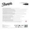 VILTSTIFT SHARPIE GLAMPOP F 24ST