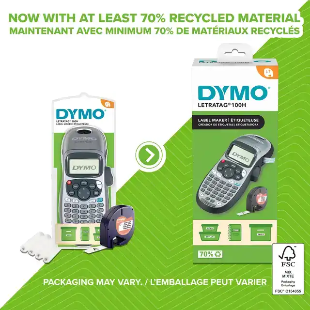 LABELPRINTER DYMO LT 100H ABC 12MM