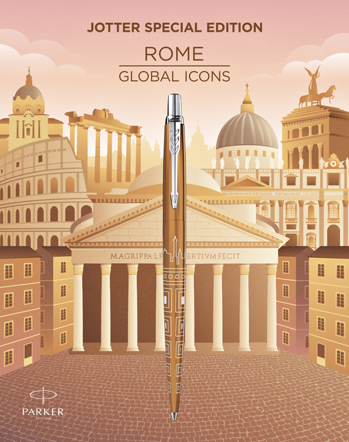 BALPEN PARKER JOTTER ROME CT M BRONS