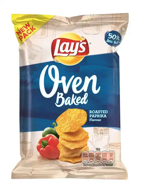CHIPS LAY'S OVEN ROASTED PAPRIKA ZAKJE