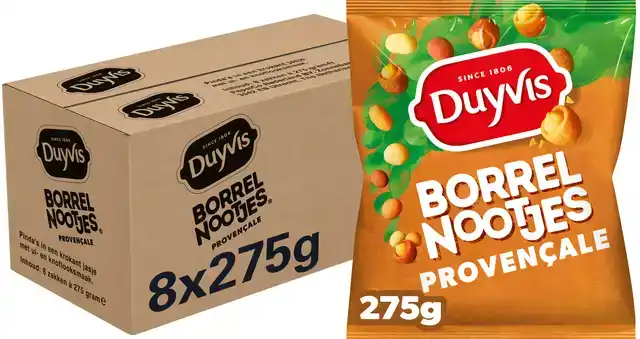 BORRELNOOTJES DUYVIS PROVENCALE 275GR
