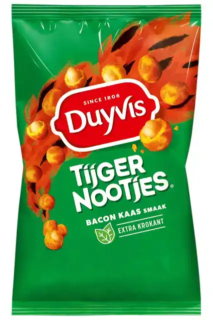 TIJGERNOOTJES DUYVIS BACON KAAS ZAK