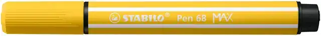 VILTSTIFT STABILO PEN 68/44 MAX GEEL