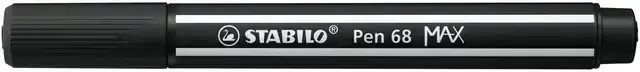 VILTSTIFT STABILO PEN 68/46 MAX ZWART