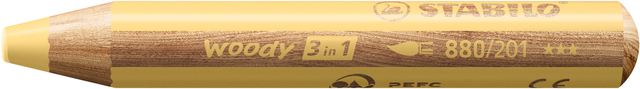 KLEURPOTLOOD STABILO 880 WOODY 3 IN 1