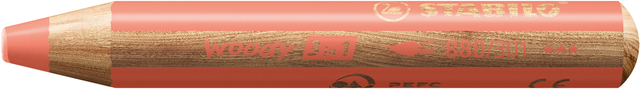 KLEURPOTLOOD STABILO 880 WOODY 3 IN 1