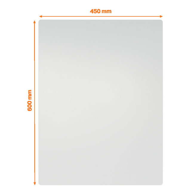 WHITEBOARD NOBO FRAMELOOS MODULAIR