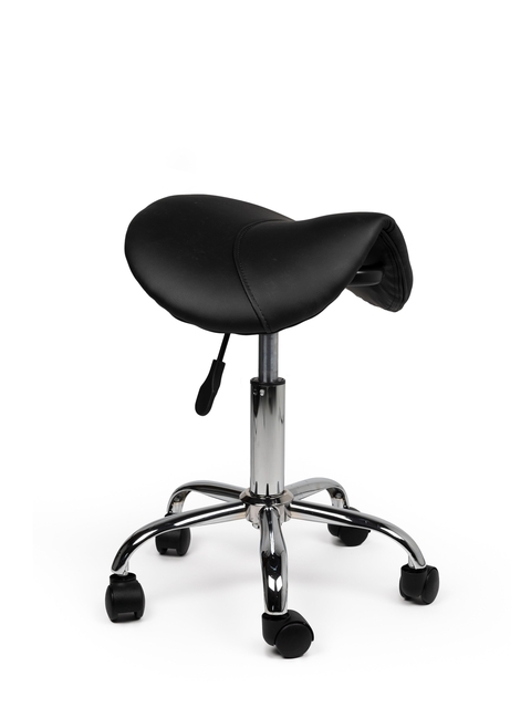 ZADELKRUK OFFICE LAAG HARDE WIELEN ZW