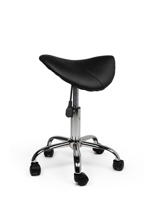 ZADELKRUK OFFICE LAAG HARDE WIELEN ZW