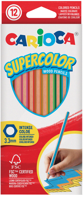 KLEURPOTLOOD CARIOCA SUPERCOLOR SET A