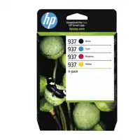 INKTCARTRIDGE HP 6C400NE 937 ZWART + 3