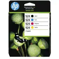 INKTCARTRIDGE HP 6C3Z1NE 924 ZWART + 3