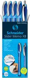 BALPEN SCHNEIDER MEMO XB BLAUW EN