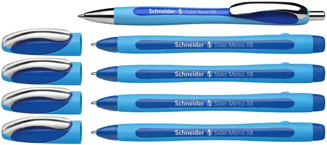 BALPEN SCHNEIDER MEMO XB BLAUW EN