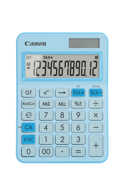 REKENMACHINE CANON LS-125KB BLAUW