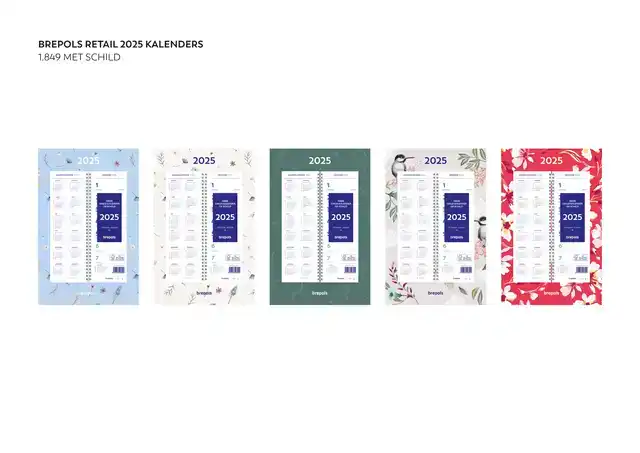 WEEKKALENDER 2026 BREPOLS 190X130