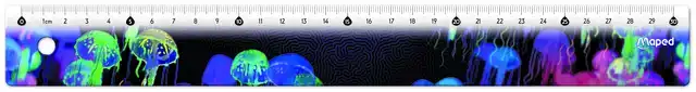LINIAAL MAPED DEEPSEA PARADISE 30CM