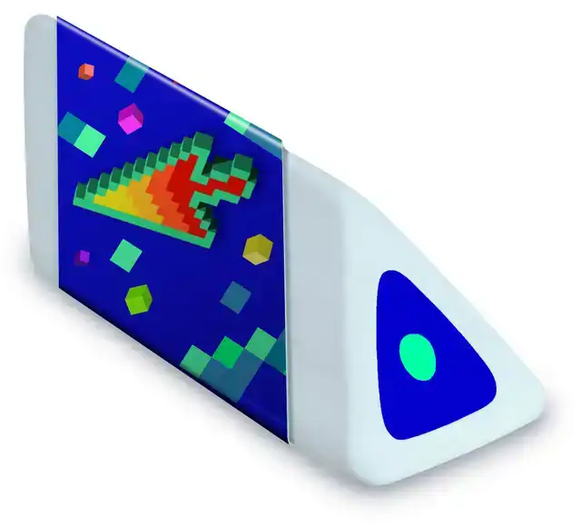 GUM MAPED PIXEL PARTY PYRAMID DISPLAY A