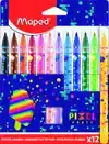 VILTSTIFT MAPED PIXEL PARTY SET A 12