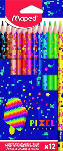 KLEURPOTLOOD MAPED PIXEL PARTY 12