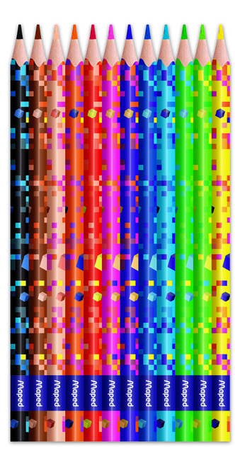 KLEURPOTLOOD MAPED PIXEL PARTY 12