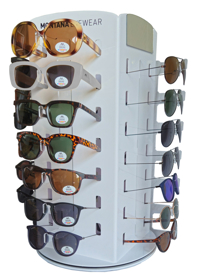 ZONNEBRIL MONTANA ASSORTI DISPLAY Ã 58