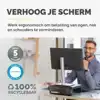 MONITORSTANDAARD FELLOWES BREYTA ZWART