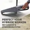 VOETENSTEUN FELLOWES BREYTA ZWART