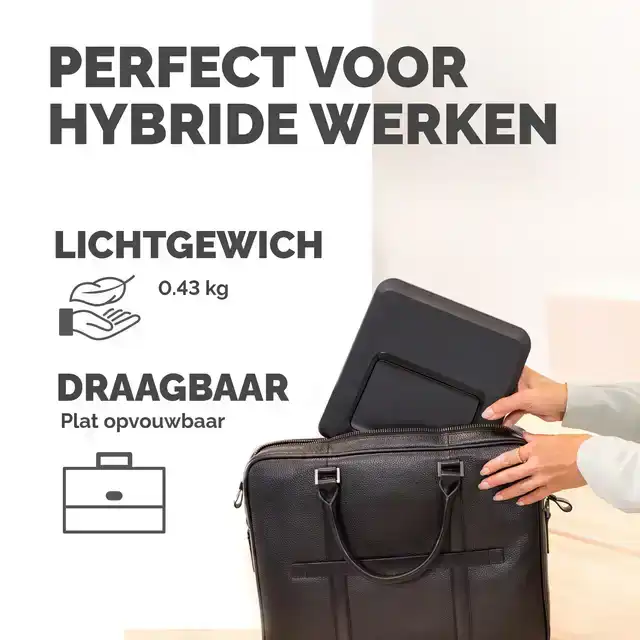 LAPTOPSTANDAARD FELLOWES BREYTA ZWART