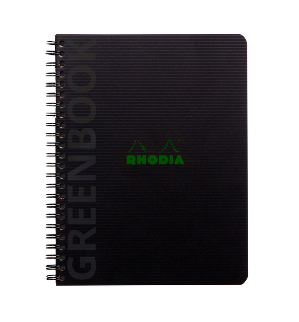NOTBK RHODIA GREENBOOK A5 LIJN 6-G 180