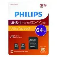 GEHEUGENKAART PHILIPS MICRO SDXC 64GB 2
