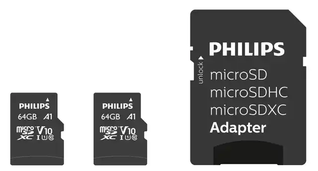 GEHEUGENKAART PHILIPS MICRO SDXC 64GB 2